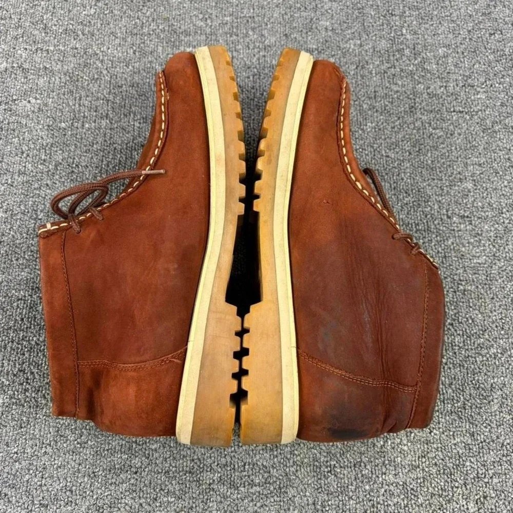 B-Boots Buffalino Boots‎ Brown Suede Leather Lace Up Chukka Boots Mens Size 11